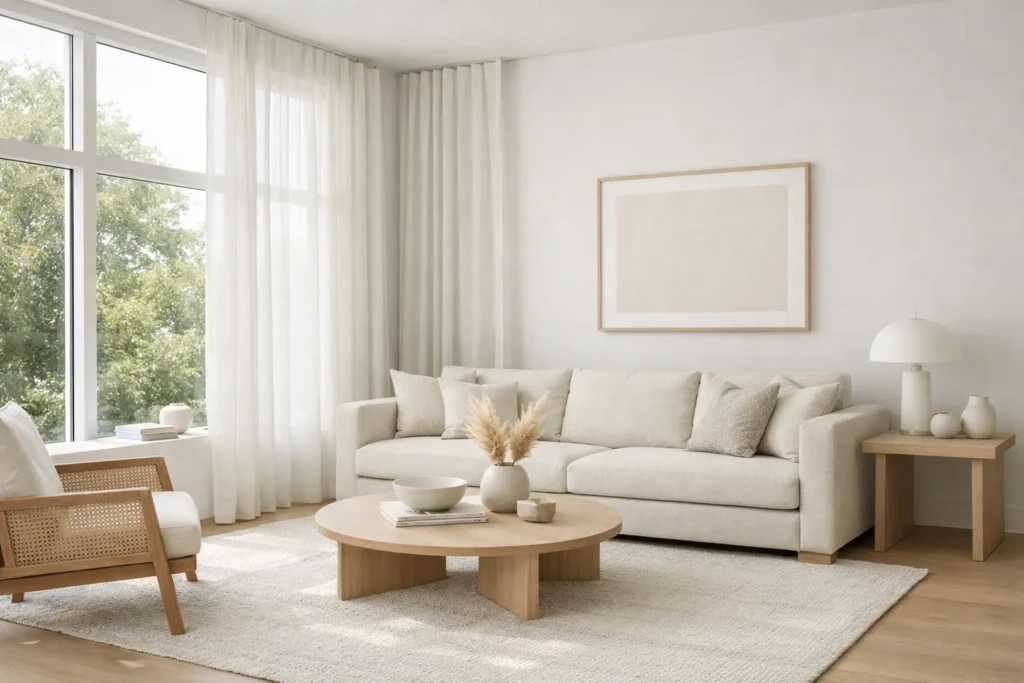 Modern Curtains Living Room Style