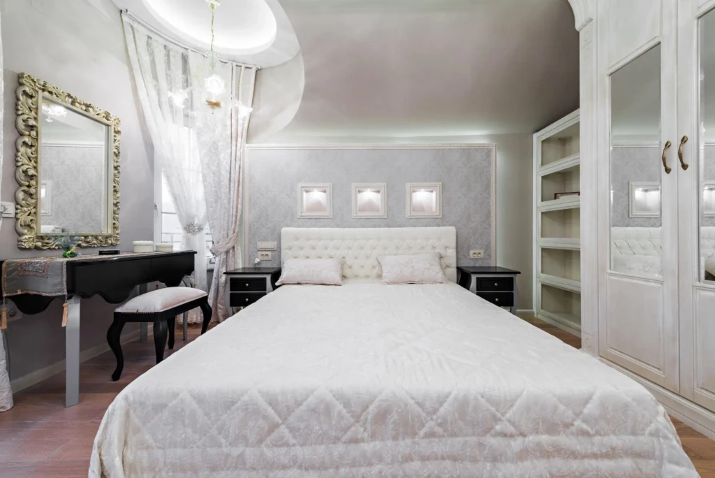 Luxury bedroom interior