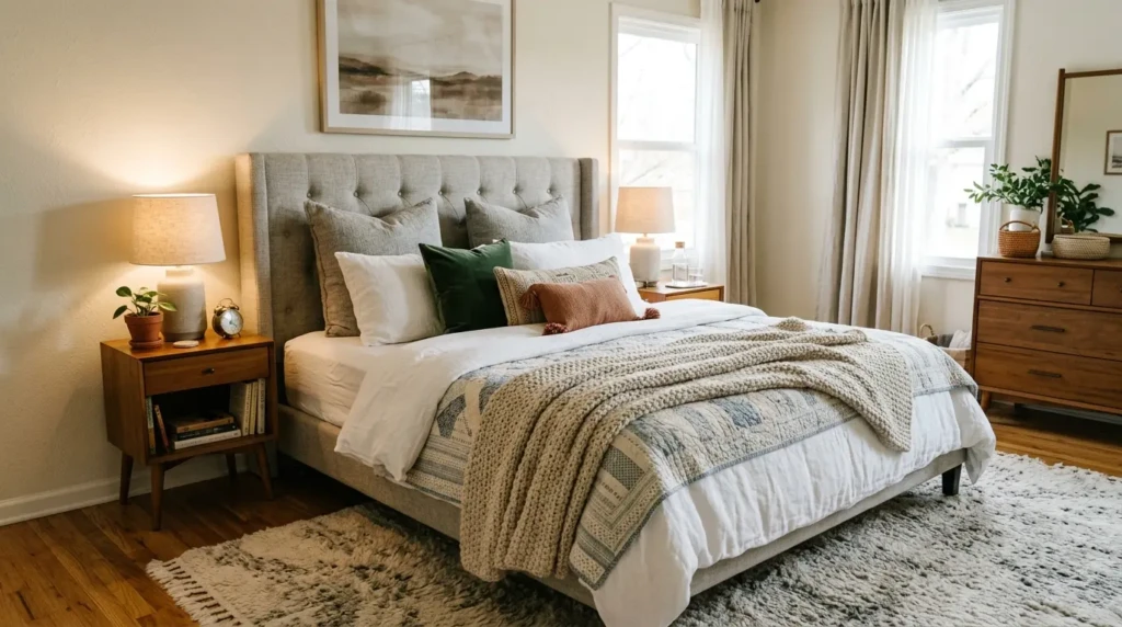 Textured Modern Bedroom Design