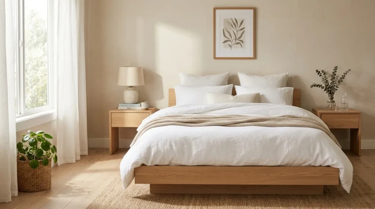 Elegant Minimalist Bedroom Overview