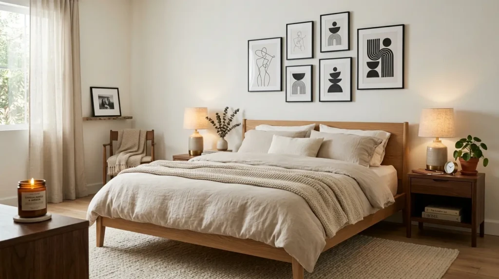 Personalized Minimalist Bedroom Style