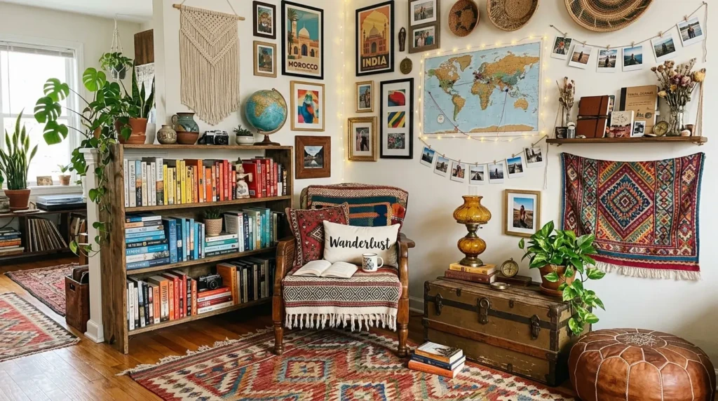 Personalized Boho Living Room