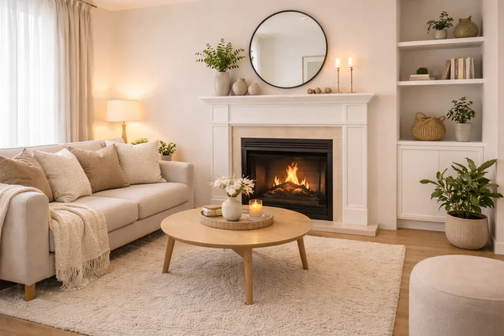 Small Living Room with Fireplace