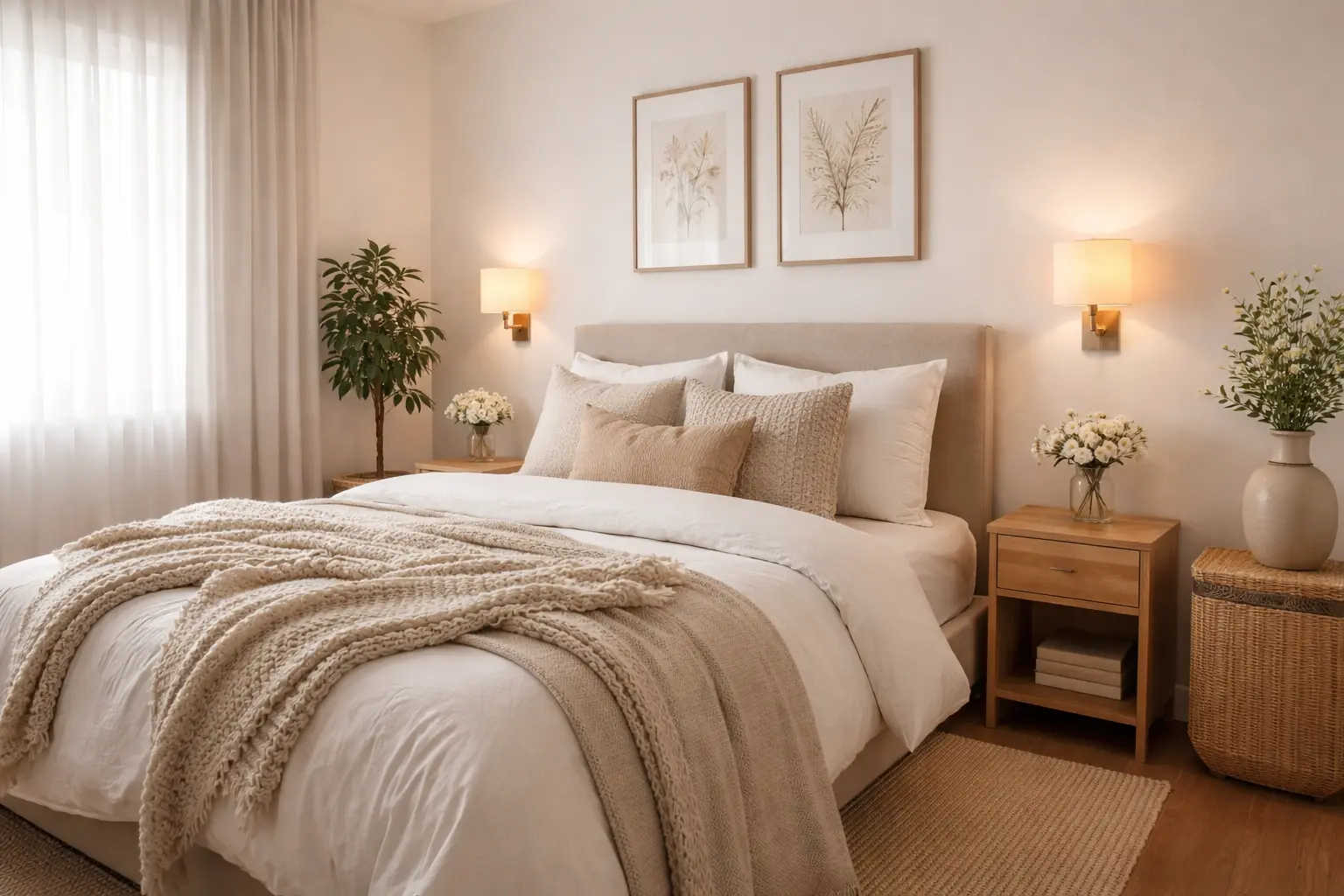 Cozy Small Bedroom for Couples