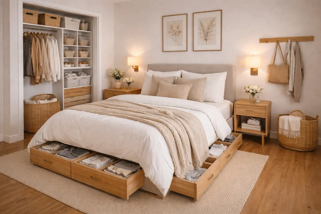 Small Bedroom Storage Solutions