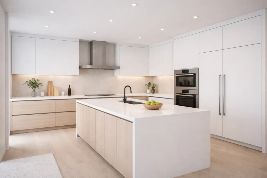 Clean Modern Kitchen Design