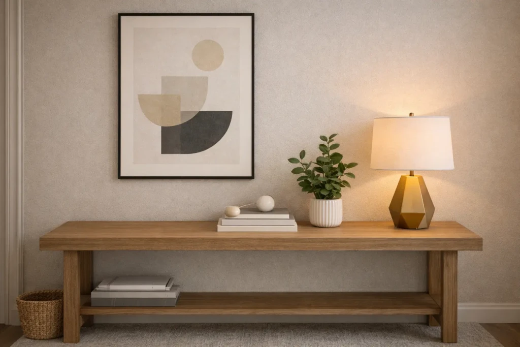 Modern Minimalist Entryway Design