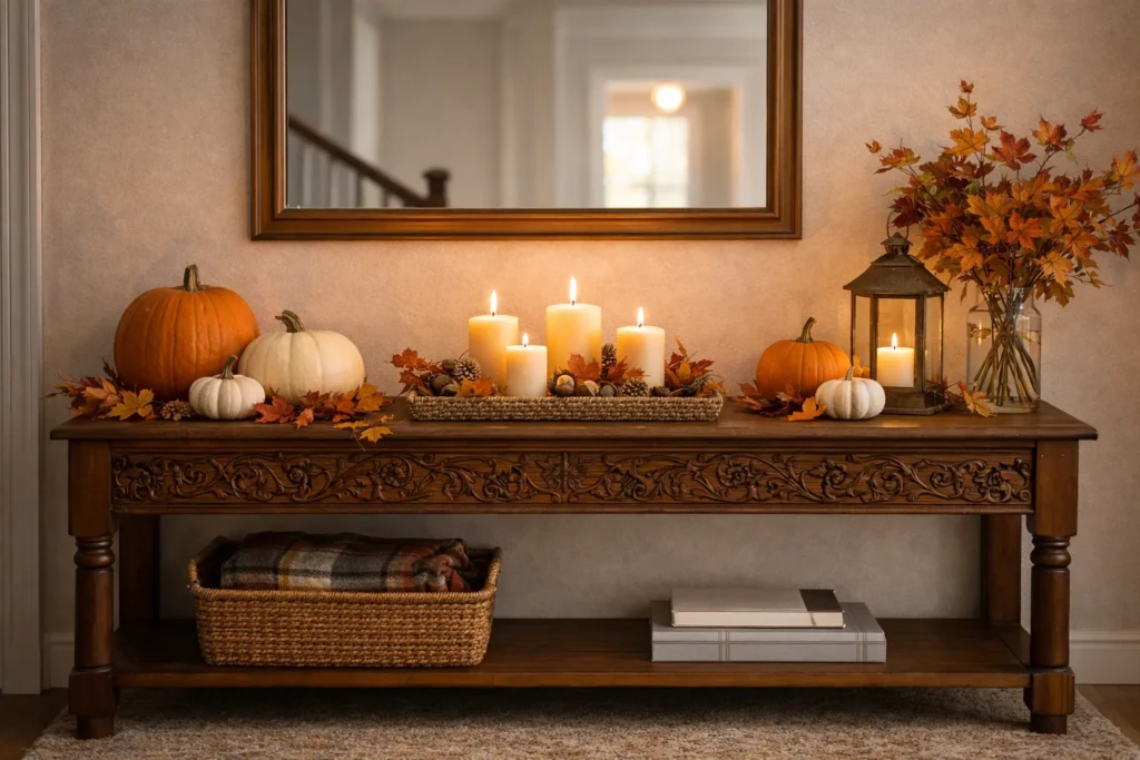 Cozy Fall Entryway Decor