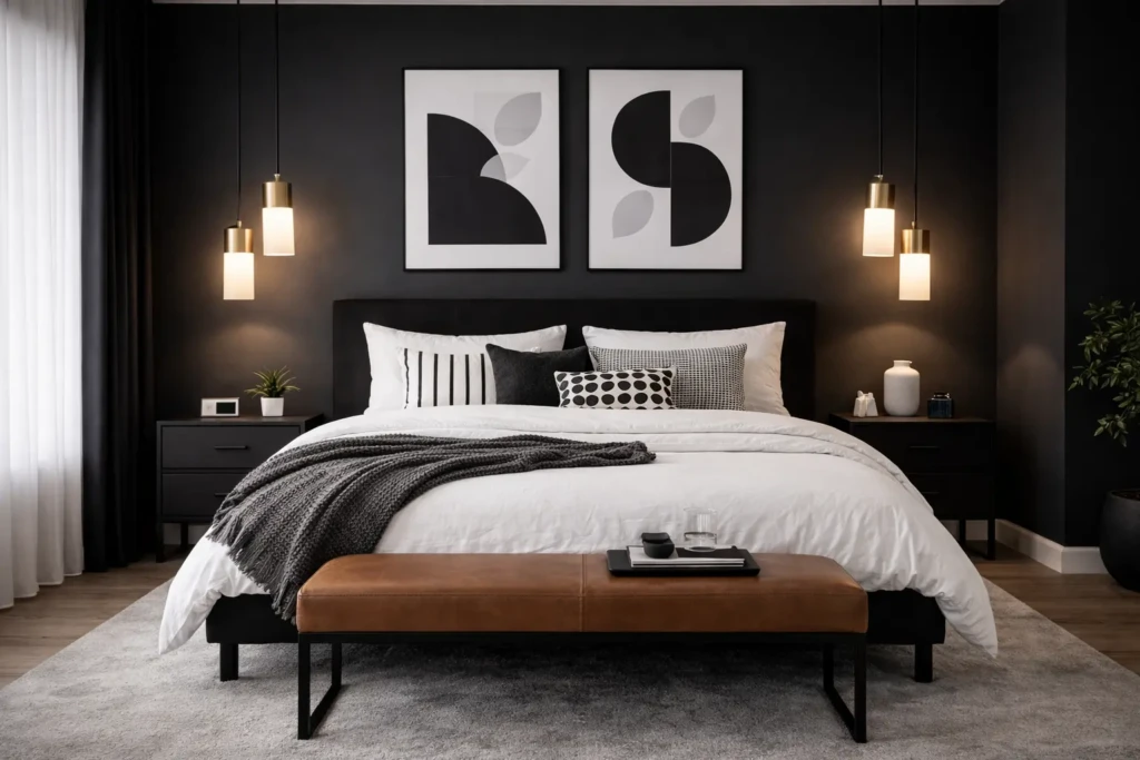 Stylish Bedroom Lighting Design