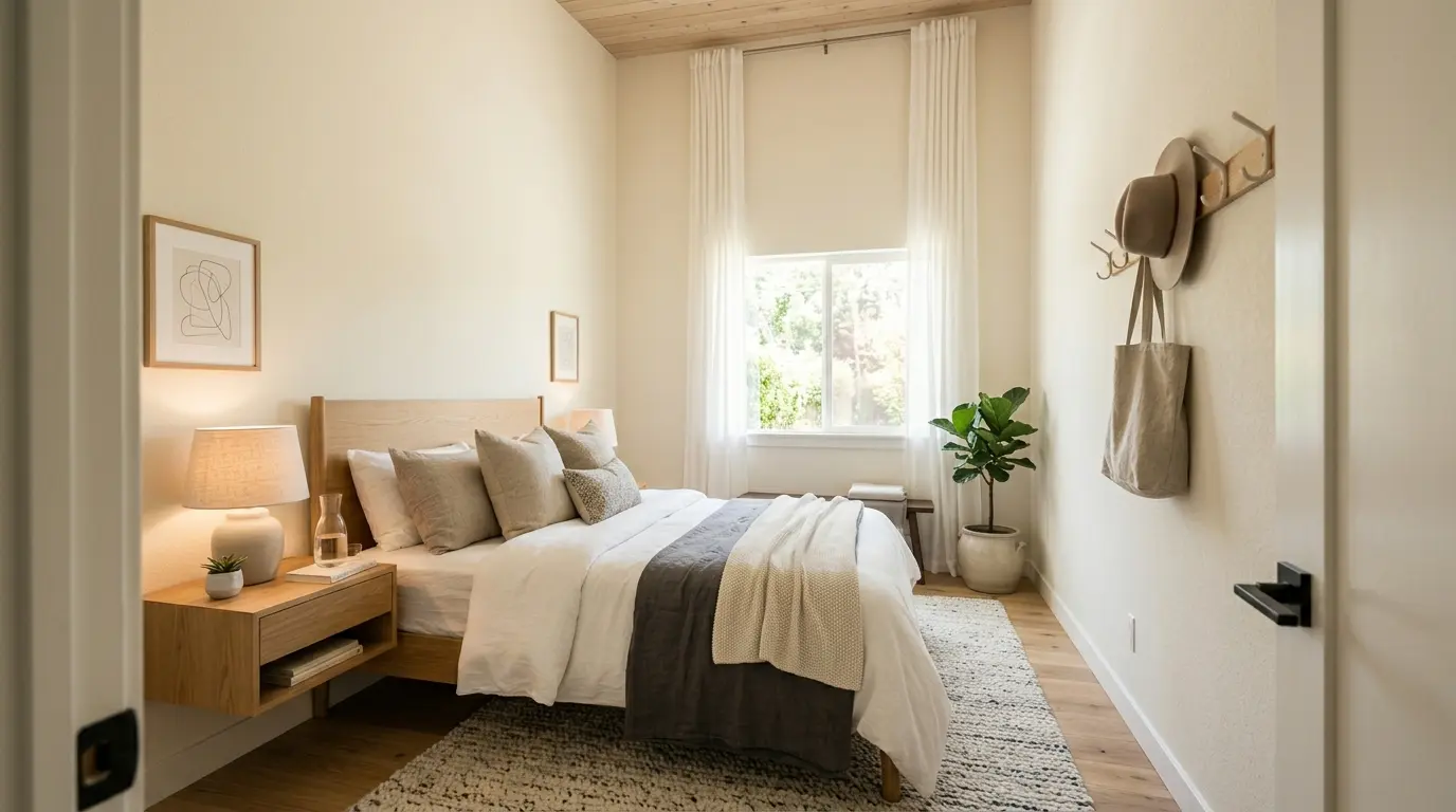 Modern Guest Bedroom Overview