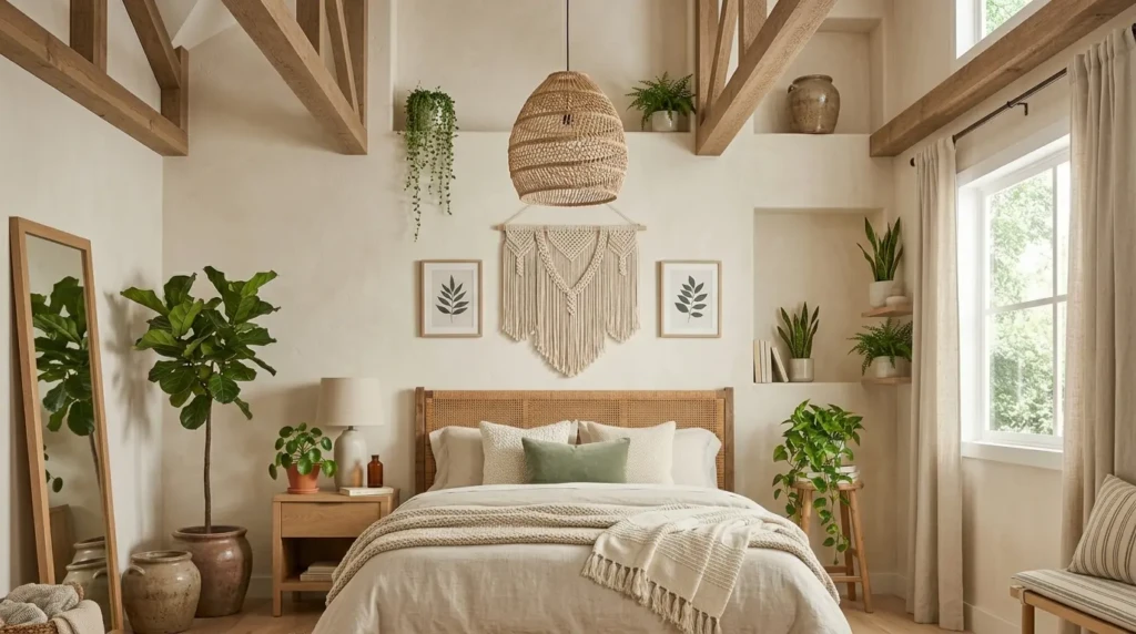 Organic Modern Guest Bedroom
