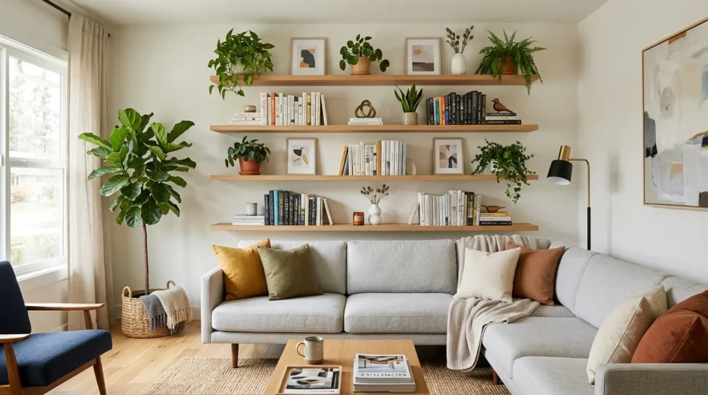 Functional Wall Shelves