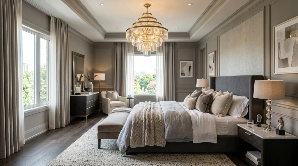 Elegant Luxury Bedroom Overview