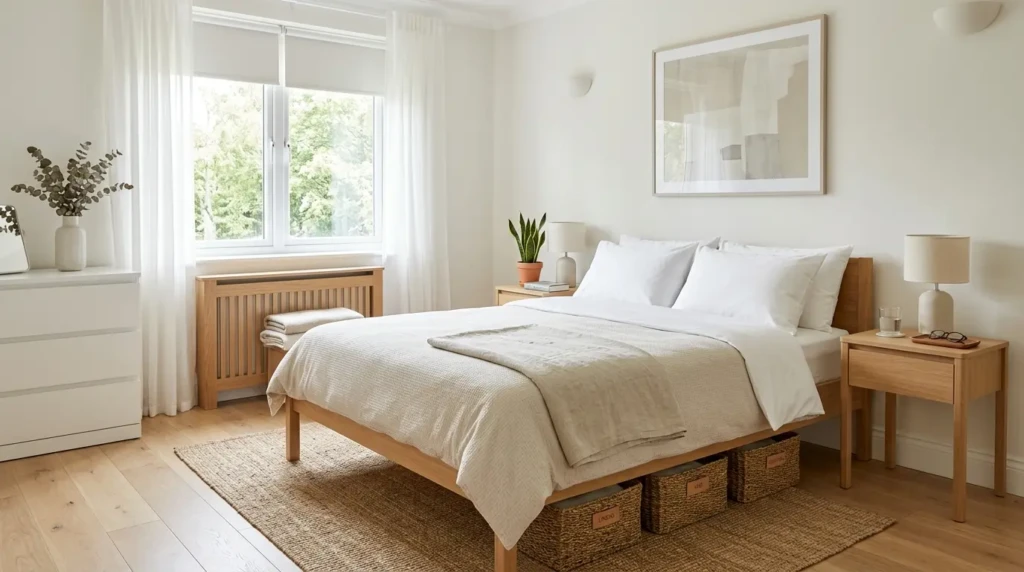 Clutter-Free Minimalist Bedroom