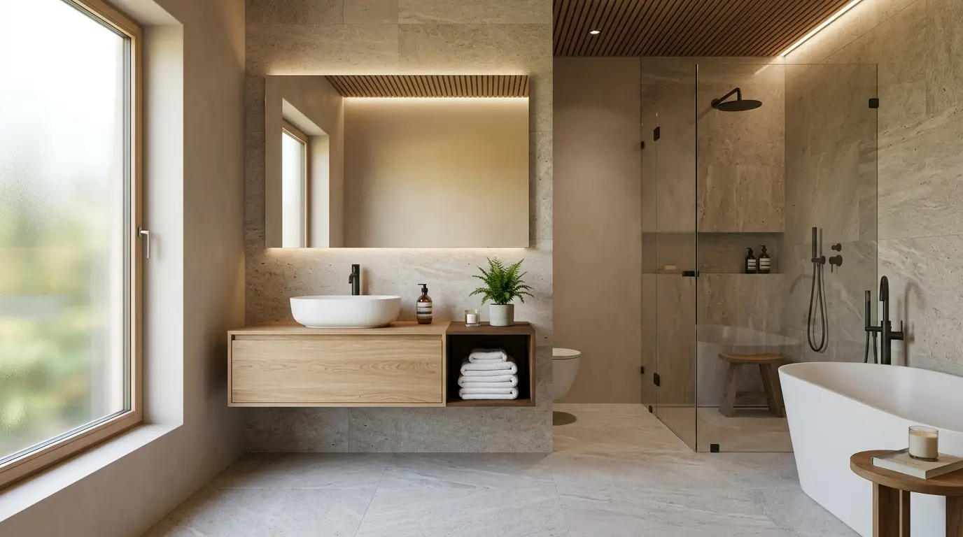 Minimalist Modern Bathroom Design