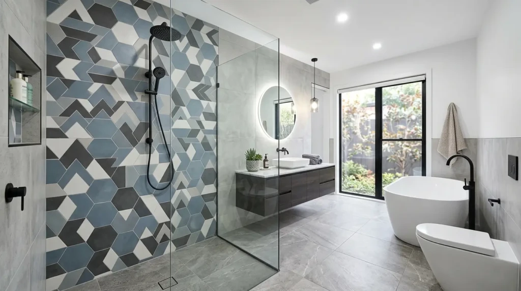 Modern Bathroom Tile Design