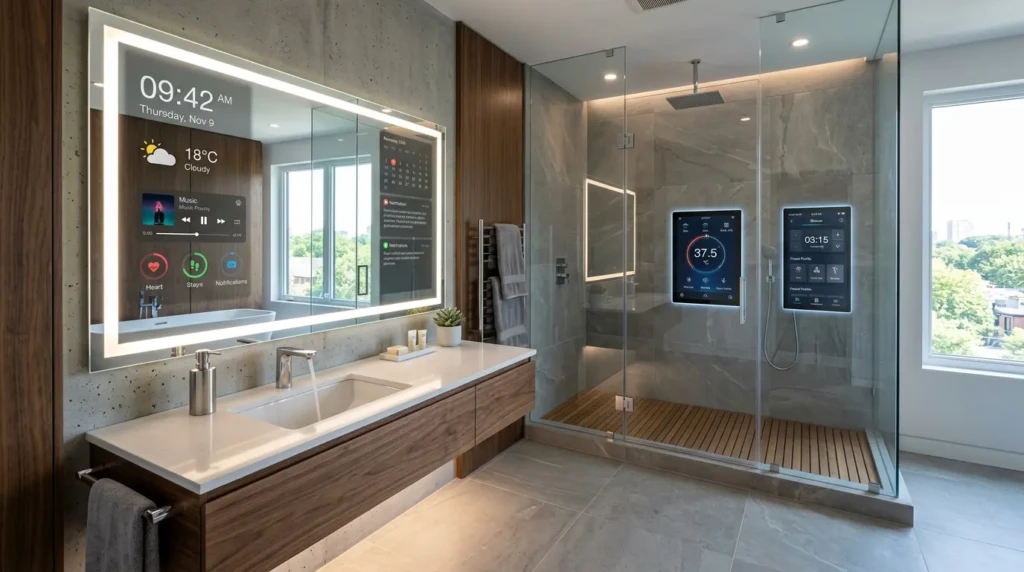 Smart Modern Bathroom Technology
