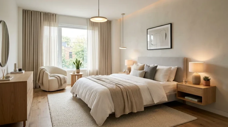 Modern Bedroom Interior Overview