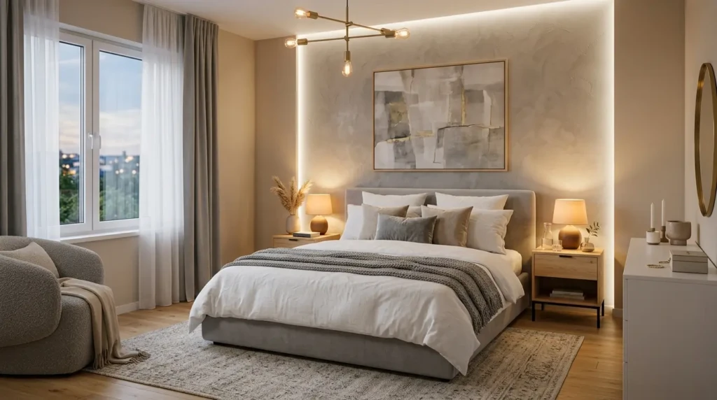 Neutral Modern Bedroom Colors