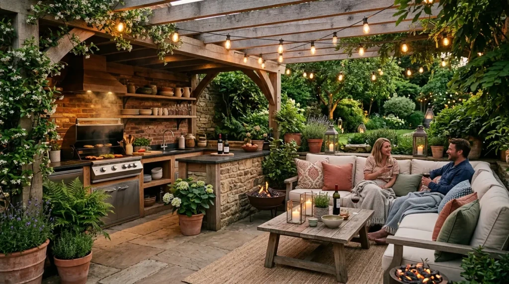 Small Outdoor Kitchen Design