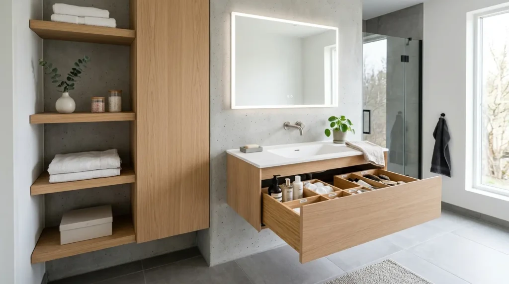 Modern Bathroom Storage Solutions