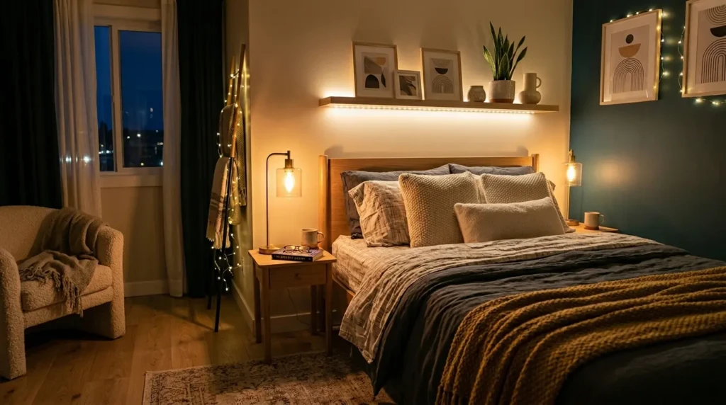 Ambient Bedroom Lighting Ideas