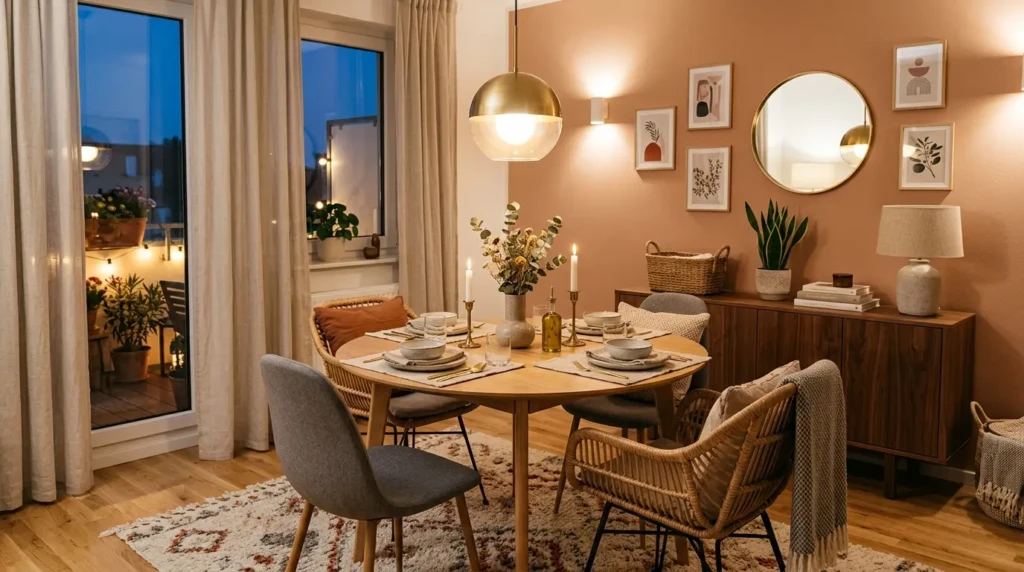 Small Dining Room Lighting Design